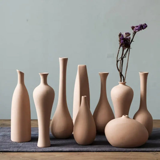 Dluxe Ave. Minimalist Nordic Ceramic Vase for Home Decor