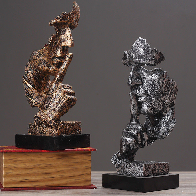 Abstract Resin Sculpture Ornament