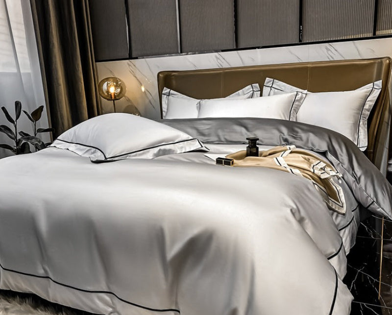 Dluxe Ave. Light Luxury Pure Cotton Four-Piece Set
