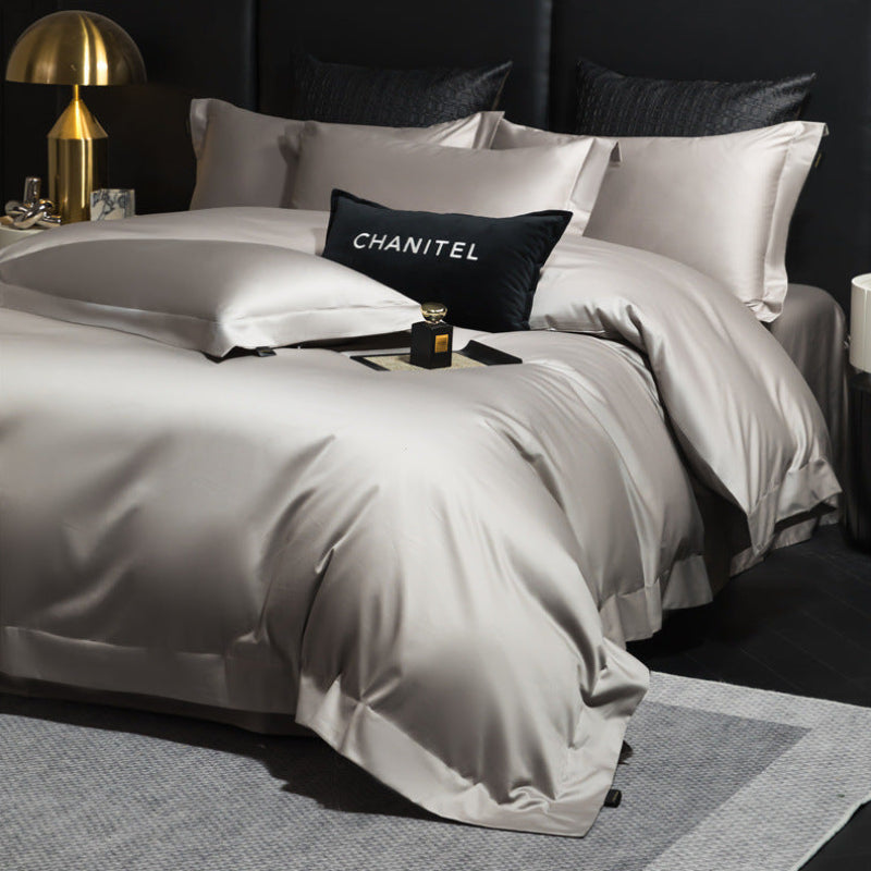 Dluxe Ave.Long Staple Cotton Four-Piece Bedding Set