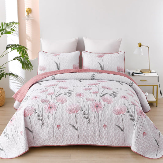 Dluxe Ave. (KING) 3 Piece Bedding Set/ All Season (90"x104")