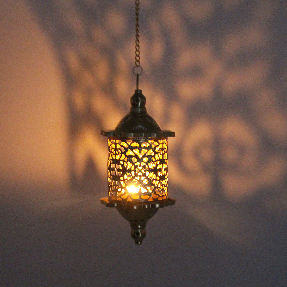 Moroccan Vintage Lantern Birdcage Candle Holder