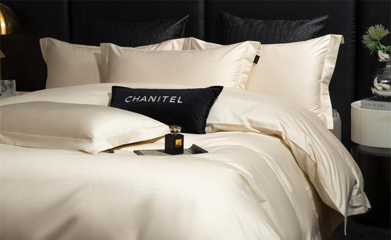 Dluxe Ave.Long Staple Cotton Four-Piece Bedding Set