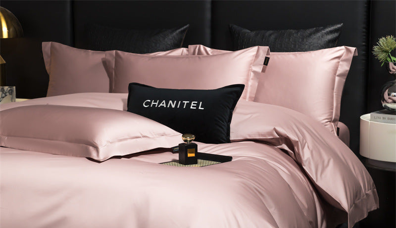 Dluxe Ave.Long Staple Cotton Four-Piece Bedding Set