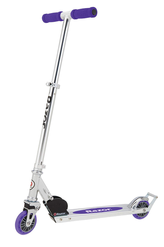 Dluxe Ave. Kick Scooter made of sturdy aircraft-grade aluminum - Purple