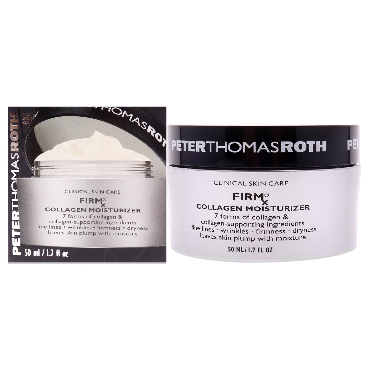 Dluxe Ave. Peter Thomas Roth | Firmx Collagen Moisturizer | Face Cream With Collagen Collagen Skin Cream Firming Face Cream 1.7 Oz