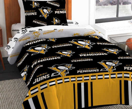Dluxe Ave. ( TWIN )  NFL 4 Pcs Comforter Set