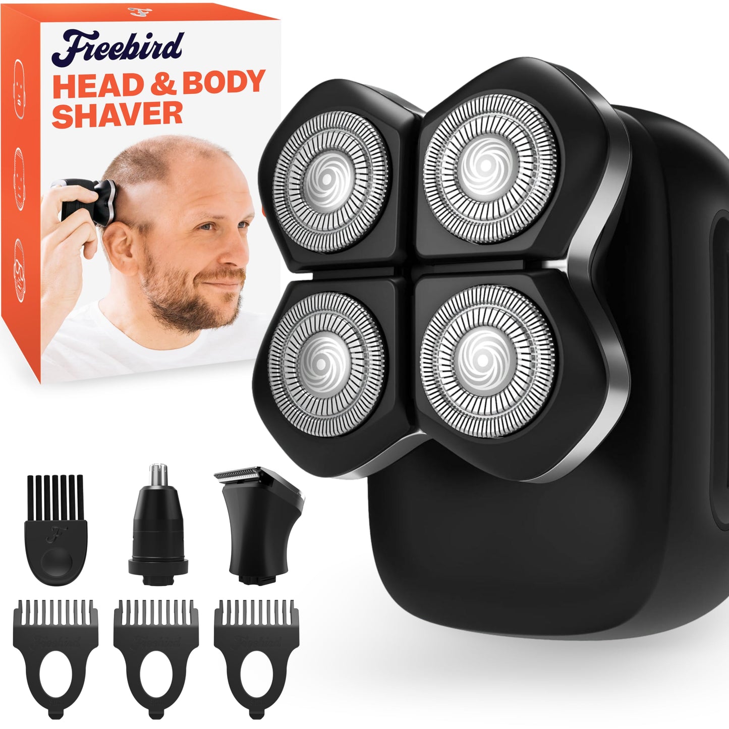 Dluxe Ave.  Pro Electric Head Shaver