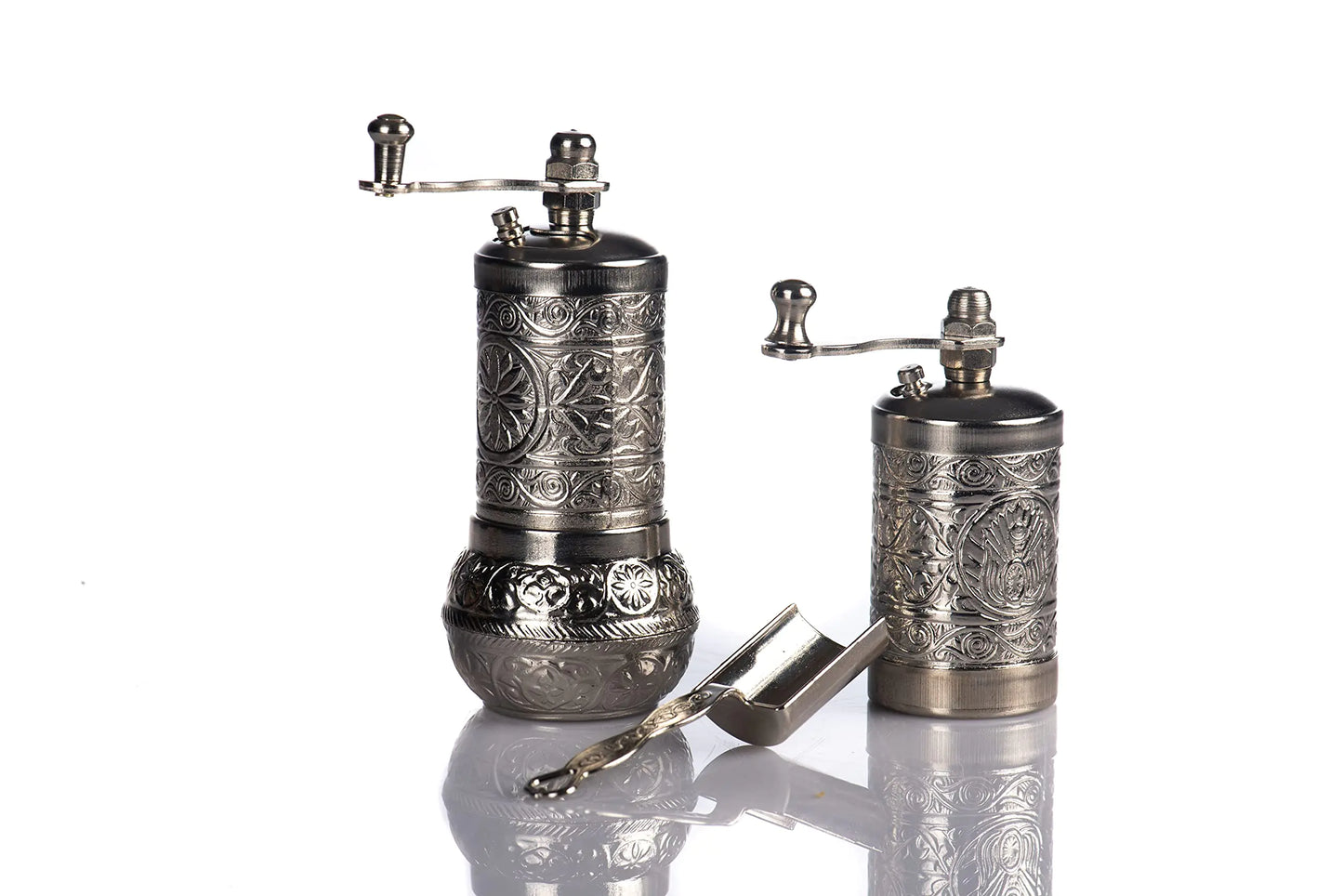 Dluxe Ave Grinder Set - Herb Grinder - Pepper Grinder Mill  with Crank Handle