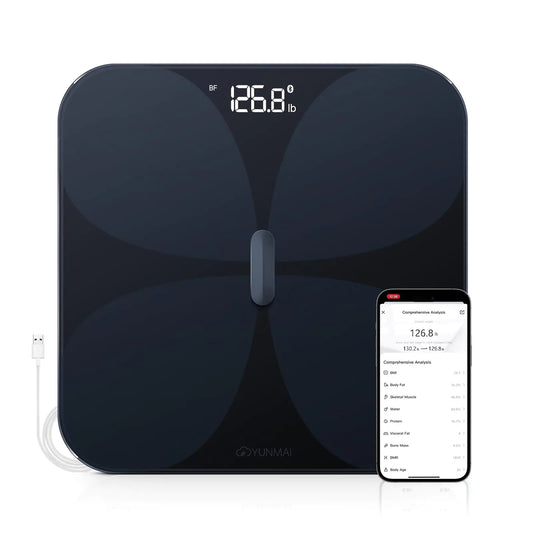 Dluxe Ave. Yunmai Smart Scale with BMI Body Fat Muscle Mass Body Weight