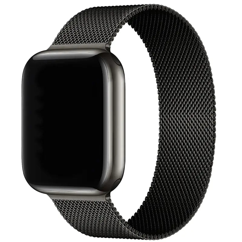 Dluxe Ave. Milanese Magnetic Steel Band for Apple Watch Series 56789 SE