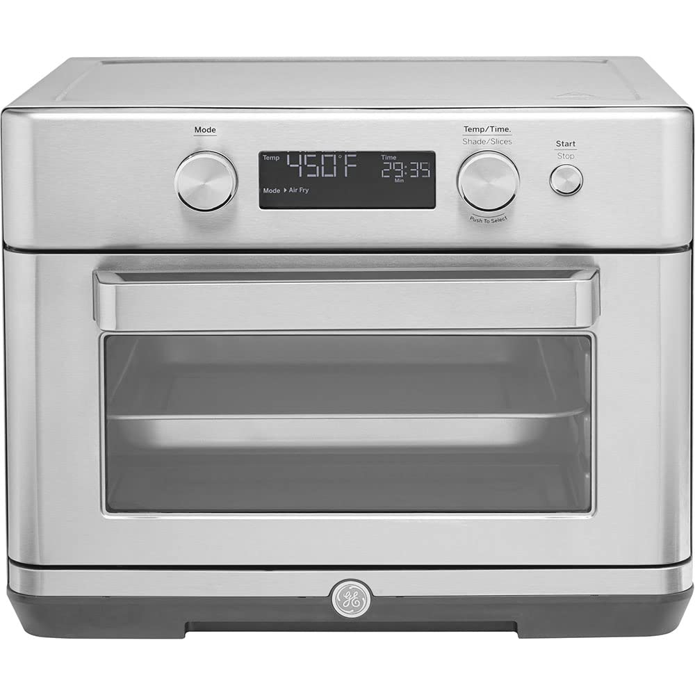 Dluxe Ave. Air Fryer Toaster Oven + Accessory Set | Convection Toaster with 8 Cook Modes | Large Capacity Oven Stainless Steel