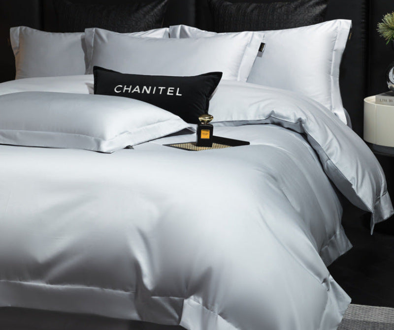 Dluxe Ave.Long Staple Cotton Four-Piece Bedding Set