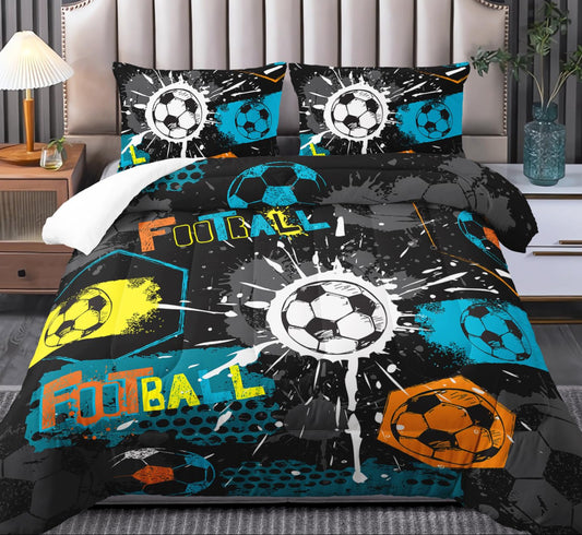 Dluxe Ave. ( QUEEN ) 3 Pcs Comforter Sets
