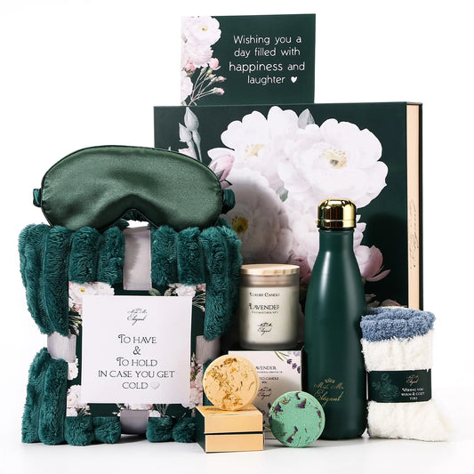 Dluxe Ave. Elegant Gift Boxes/ Relaxing Spa Set Self Care Package