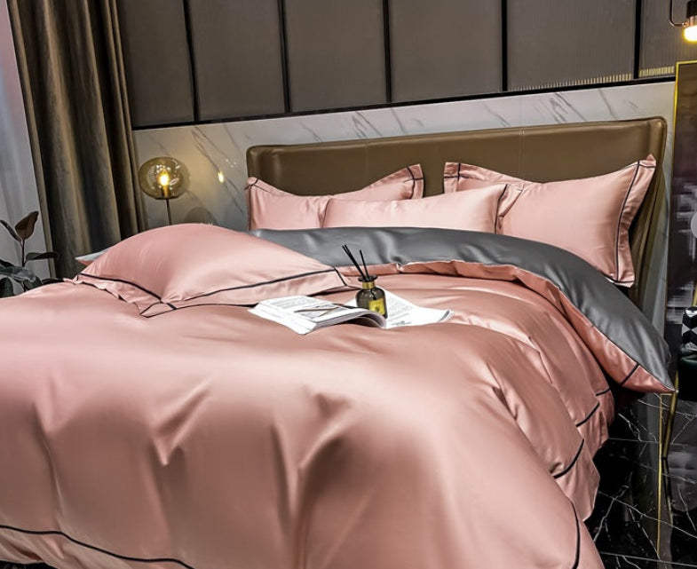 Dluxe Ave. Light Luxury Pure Cotton Four-Piece Set