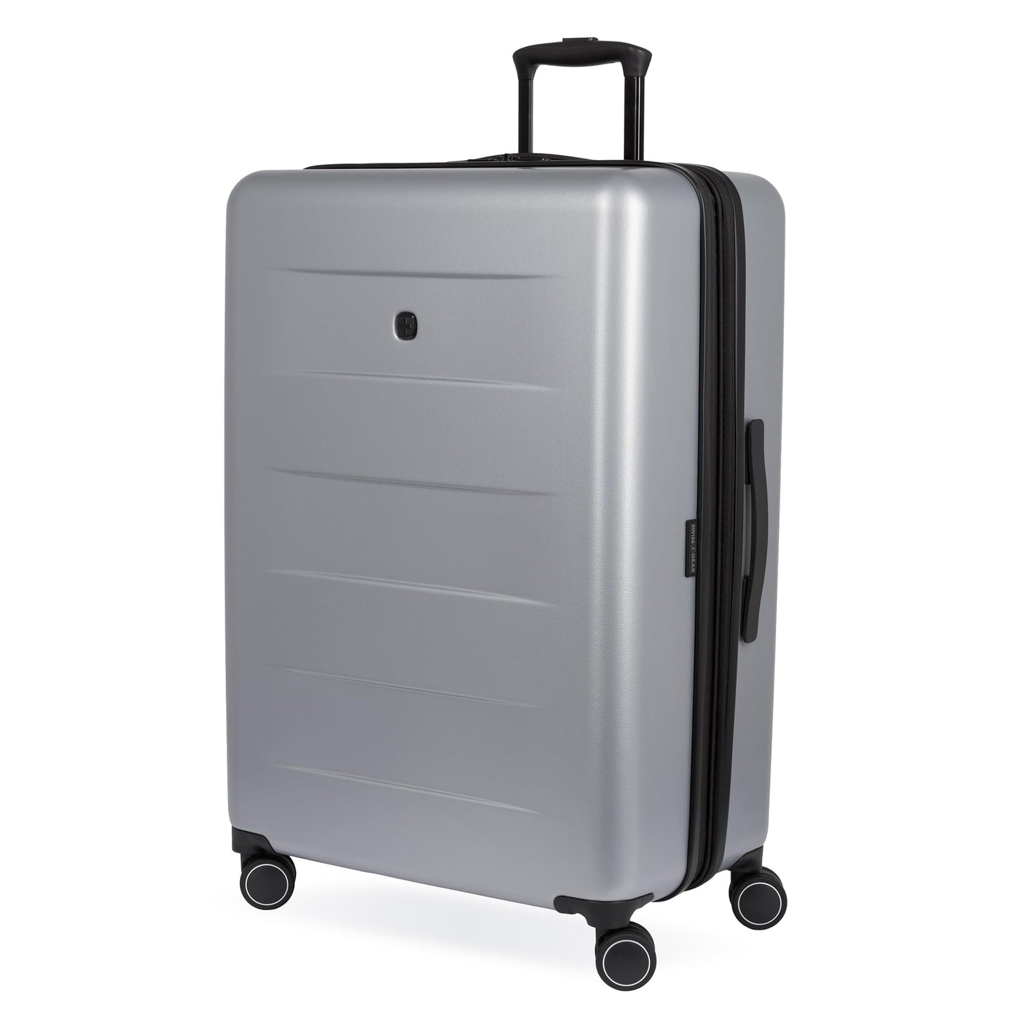 Dluxe Ave. Eclipse Hardside Expandable Luggage with Spinner Wheels/ Ultimate Grey /Large 27-Inch