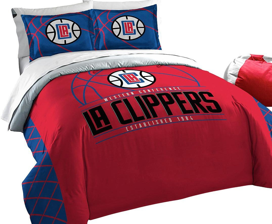 Dluxe Ave. ( FULL/ QUEEN ) 3 Pcs. NBA Comforter Set