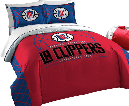 Dluxe Ave. ( FULL/ QUEEN ) 3 Pcs. NBA Comforter Set