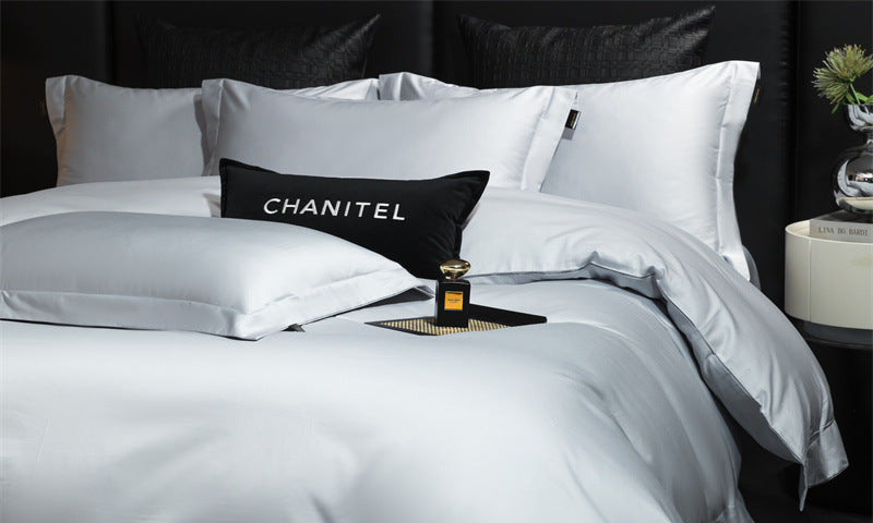 Dluxe Ave.Long Staple Cotton Four-Piece Bedding Set
