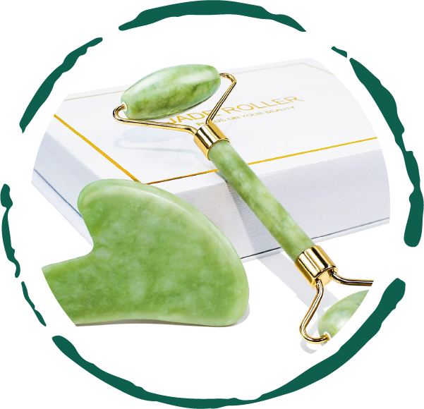Dluxe Ave. Jade Roller & Gua Sha Gift Box
