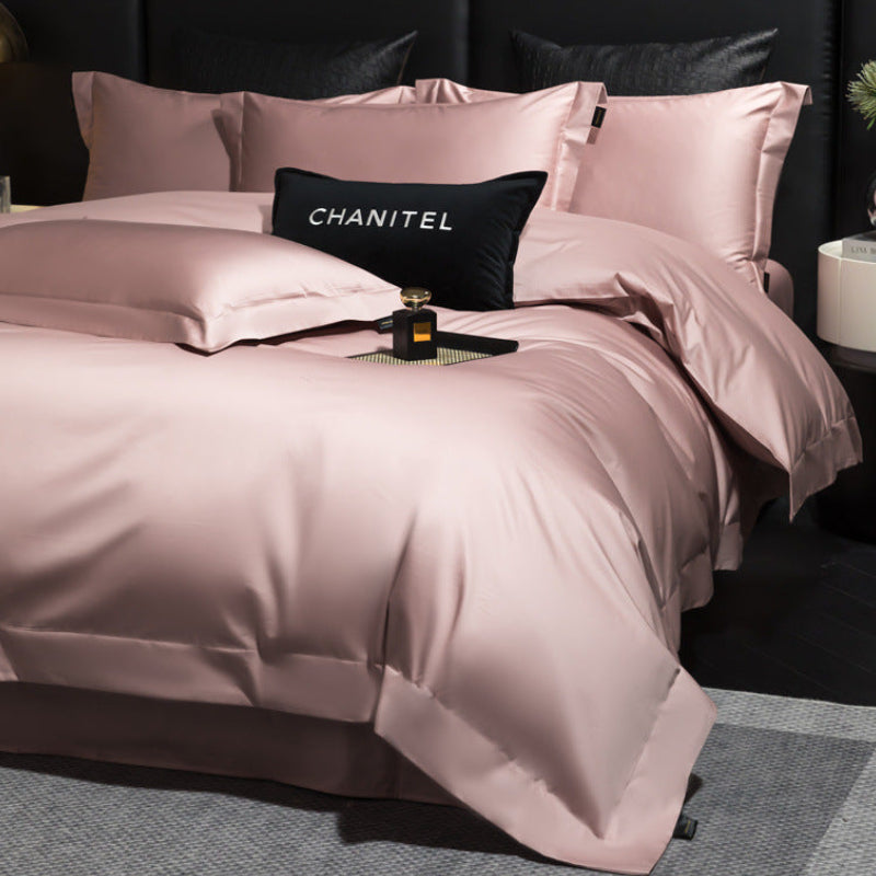 Dluxe Ave.Long Staple Cotton Four-Piece Bedding Set