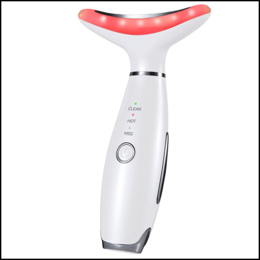 Dluxe Ave.  7 Color Facial Massager for Skin Care / White
