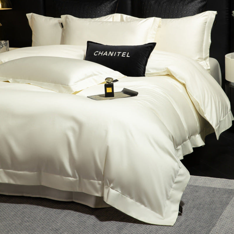 Dluxe Ave.Long Staple Cotton Four-Piece Bedding Set