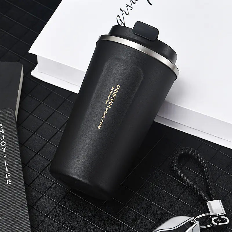 Dluxe Ave. Stainless Steel Insulated Coffee Mug for Office Use