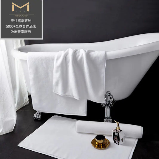Dluxe Ave. Hilton Luxury Cotton Bath Mat with Non-Slip Design