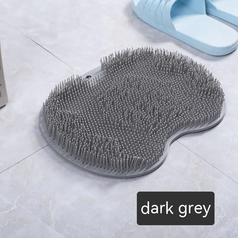 Dluxe Ave. Suction Cup Bath Brush & Foot Scrubber