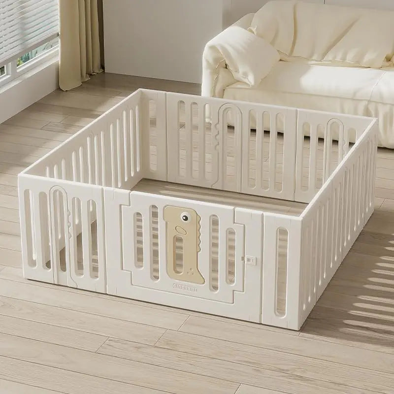 Dluxe Ave. Baby playpen Large playpen for Babies and ToddlersIndoor & Outdoor Play Yard for BabiesBaby Play PenBaby Fence Play AreaBaby gate playpen(59 * 59")
