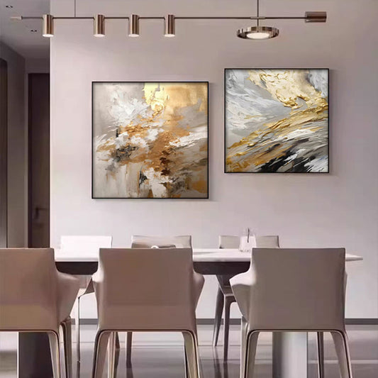 Abstract Square Canvas Wall Art