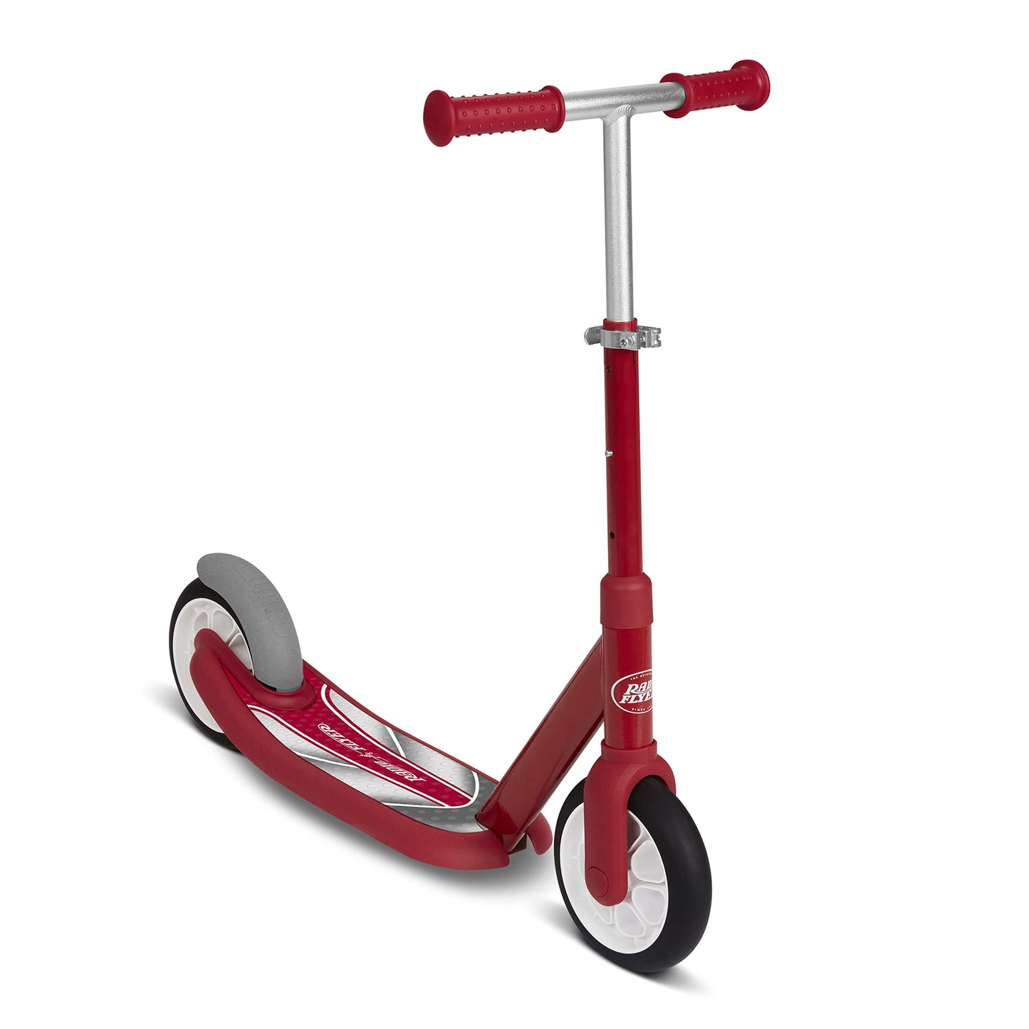 Dluxe Ave. Radio Flyer Kick and Glide Scooter 2 Wheel Scooter Red for Kids Ages 3-5 Years Old
