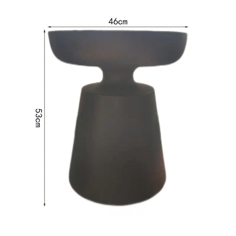 Dluxe Ave. Nordic Designer Round Side Table for Cozy Spaces