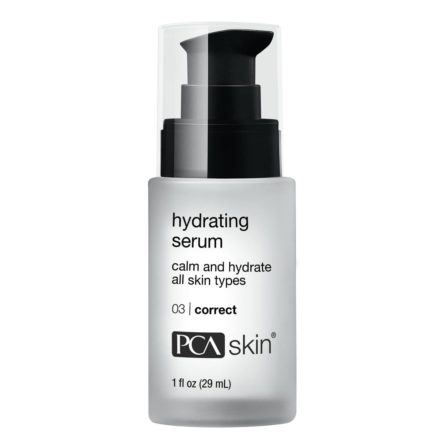 Dluxe Ave. PCA SKIN Hydrating Serum Sensitive Skin Face Moisturizer Gently Nourishes and Hydrates Sensitive Skin 1 fl oz Pump