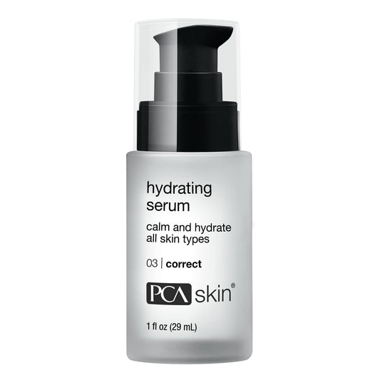 Dluxe Ave. PCA SKIN Hydrating Serum Sensitive Skin Face Moisturizer Gently Nourishes and Hydrates Sensitive Skin 1 fl oz Pump