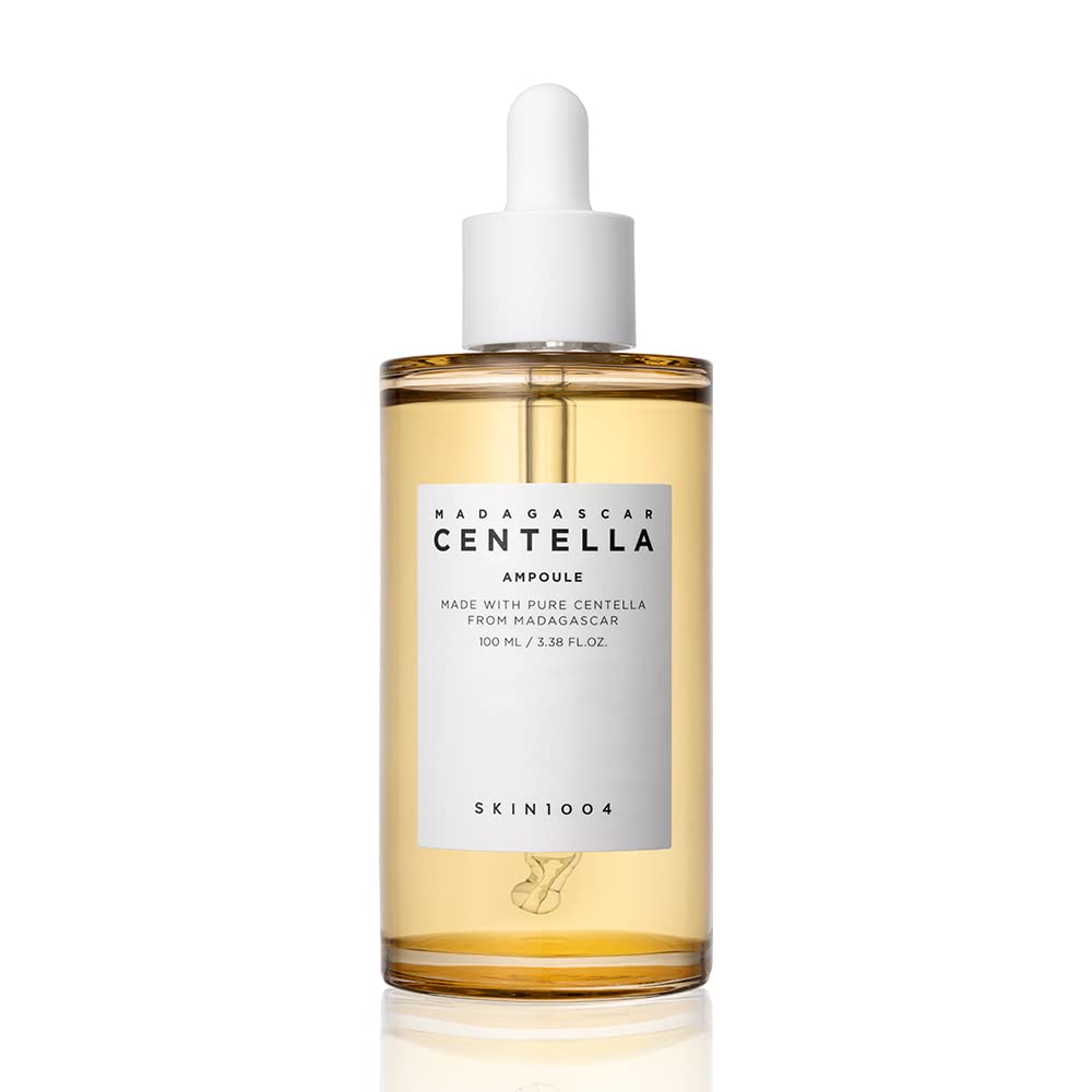 Dluxe Ave. Skin1004 Madagascar  100 Ampoule (100ml or 3.38 floz) / Facial Serum / 100% Centella Asiatica Extract/For soothing sensitive and acne-prone skin