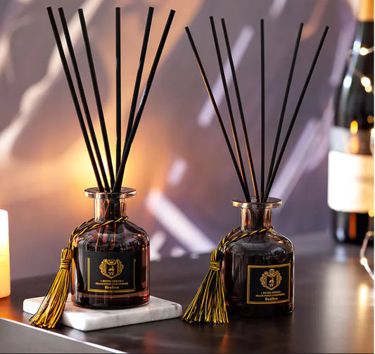 Dluxe Ave. Reed Diffuser Air Freshener with No Flame Design