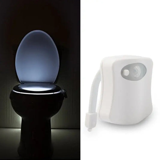 Dluxe Ave. LED Toilet Night Light with PIR Motion Sensor (16 Colors)