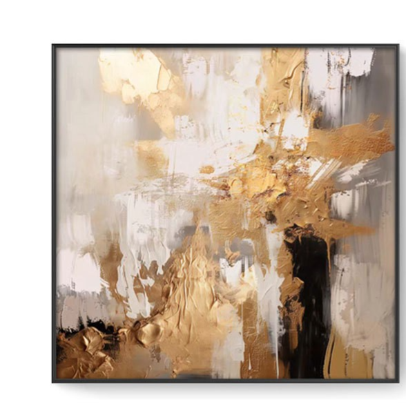 Abstract Square Canvas Wall Art