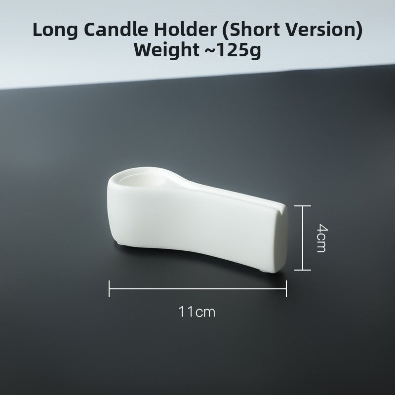 Ceramic candle holder