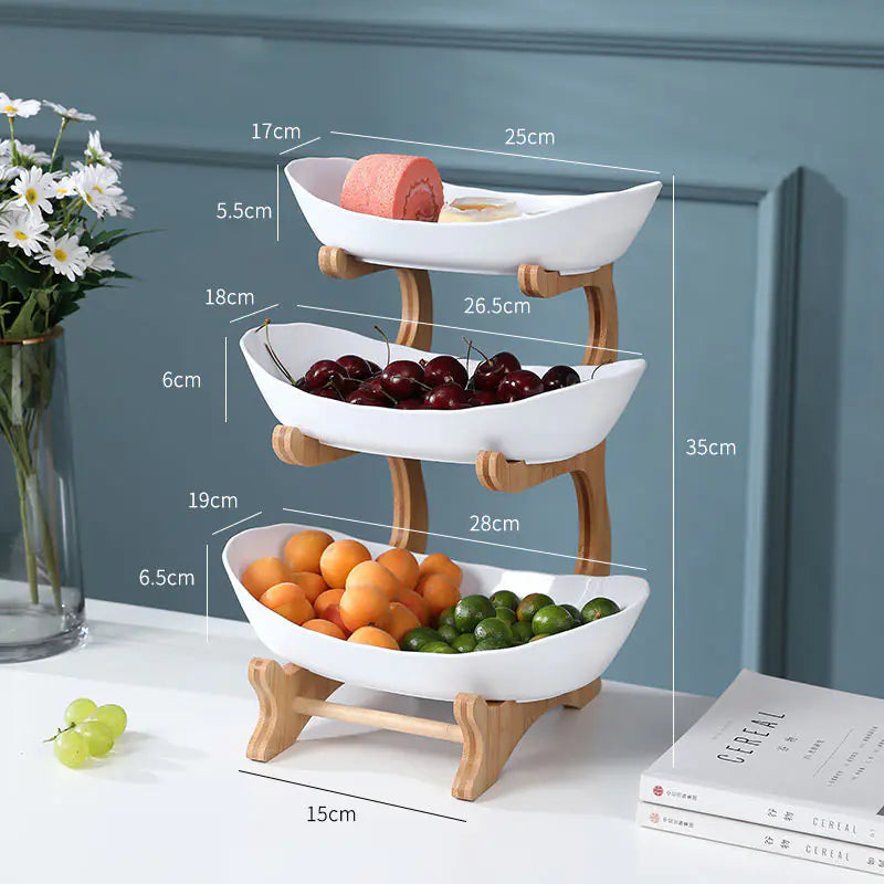 Dluxe Ave. Multi-Layer Fruit Tray