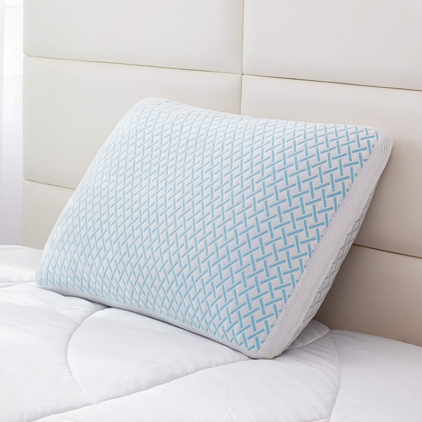Dluxe Ave. ( KING ) Shredded Memory Foam Cooling { SOFT } Luxury Hotel Quality Pillow