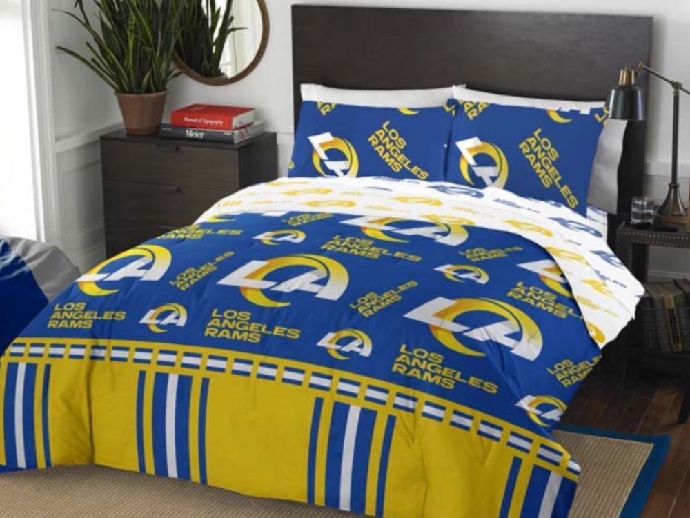 Dluxe Ave. ( QUEEN ) NFL  5 Pcs Comforter Set