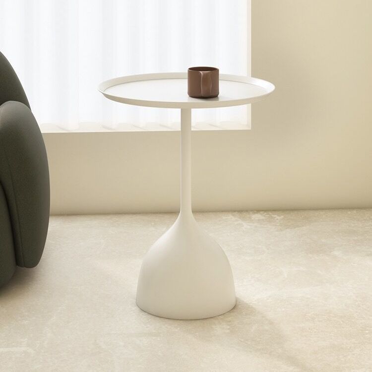 Minimalist Iron Art Round Side Table