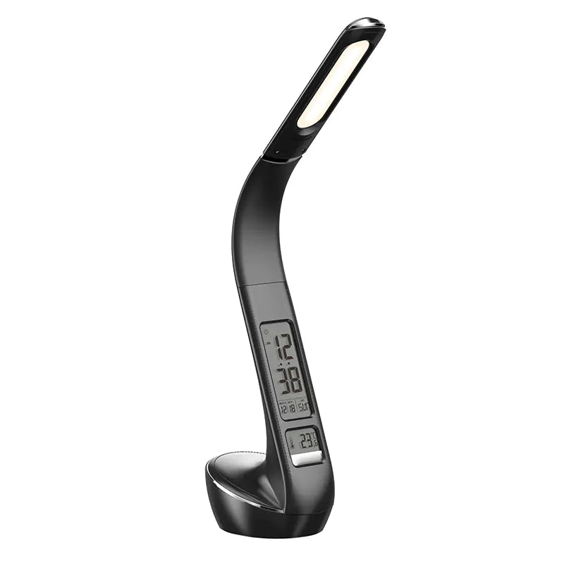 Dluxe Ave. LED Bedroom Table Lamp with HD Calendar Feature