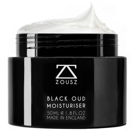 Dluxe Ave. ZOUSZ Black Oud Mens Face Moisturiser – Hydrating for Him 50mL
