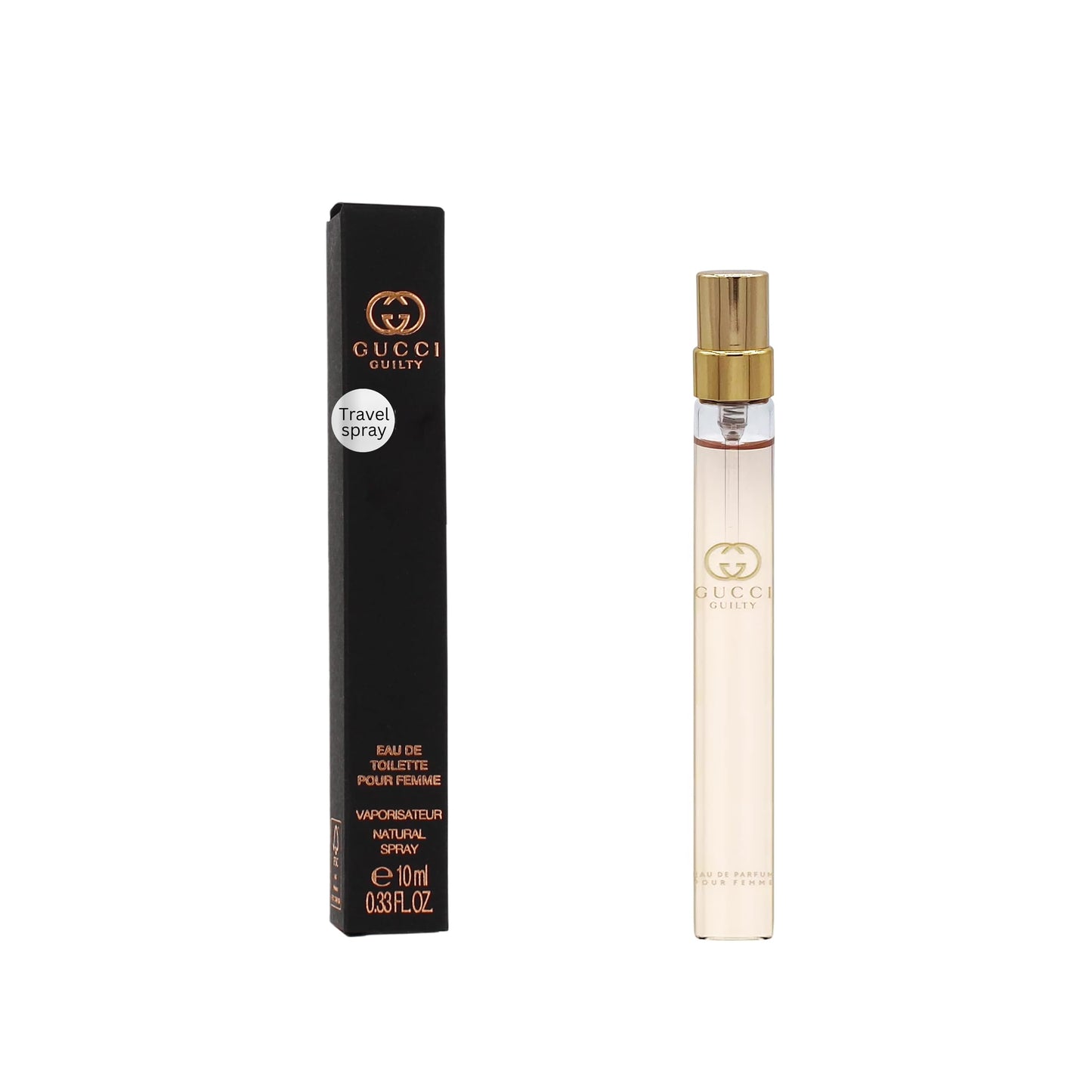 Dluxe Ave. Gucci Guilty Perfume for Women Travel Spray Pour Femme EDT 0.33 Fl Oz