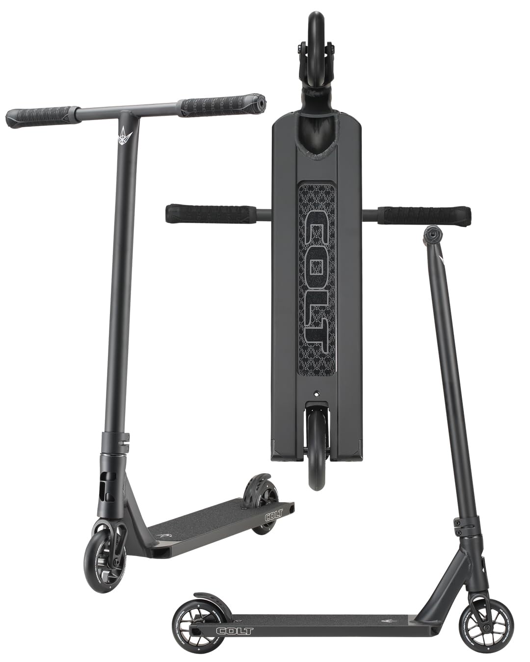 Dluxe Ave. Envy Scooters COLT S6 Complete - Black - Ultimate Stunt Scooter - Lightweight Professional Street Scooter and Trick Scooter